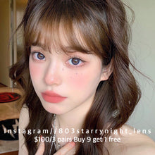 將圖片載入圖庫檢視器 現貨 葡萄醬💜 Ovo 紫色 purple 14.50mm 半年拋 (兩片裝)🎀可預訂請撳度數選項中最下🎀 ✨$100/3對✨