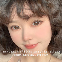 將圖片載入圖庫檢視器 現貨 星野葡萄🍇  af Queen 啡色 黑色 black brown 14.50mm 年拋 (兩片裝)🎀可預訂請撳度數選項中最下🎀 ✨$100/3對✨