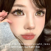 將圖片載入圖庫檢視器 現貨  大金塊💛 啡色 brown 14.20mm 年拋 (兩片裝)🎀可預訂請撳度數選項中最下🎀 ✨$100/3對✨