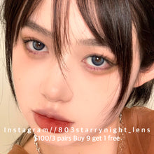 將圖片載入圖庫檢視器 現貨 厭世奶醉 ovo  藍色 灰色 black  gray 14.50mm 半年拋 (兩片裝)🎀可預訂請撳度數選項中最下🎀 ✨$100/3對✨