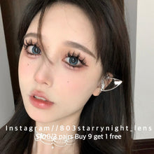 將圖片載入圖庫檢視器 現貨 天鵝湖藍🦢🩵ovo 藍色 blue 14.50mm 半年拋 (兩片裝) 🎀可預訂請撳度數選項中最下🎀 ✨$100/3對✨