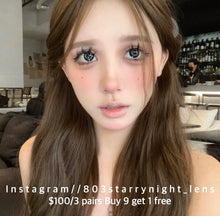 將圖片載入圖庫檢視器 現貨 虎紋鯊🦈🩶 xiyou 灰色 gray14.50mm 年拋 (兩片裝)🎀可預訂請撳度數選項中最下🎀 ✨$100/3對✨