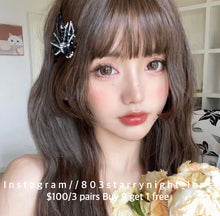 將圖片載入圖庫檢視器 現貨 檸鹽珍寶珠🍋Clamido 啡色Brown 14.50mm 年拋 (兩片裝)🎀可預訂請撳度數選項中最下🎀 ✨$100/3對✨