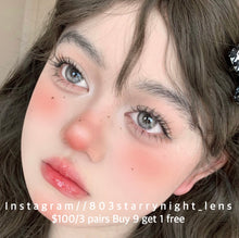 將圖片載入圖庫檢視器 現貨 冰山淚珠🩶  prenta/Apical 灰色 gray 14.50 年拋/半年拋 (兩片裝)🎀可預訂請撳度數選項中最下🎀 ✨$100/3對✨