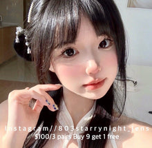 將圖片載入圖庫檢視器 現貨 甜喪黑兔🐰🖤 Apical 黑色 black  14.50mm 半年拋 (兩片裝) 🎀可預訂請撳度數選項中最下🎀 ✨$100/3對✨