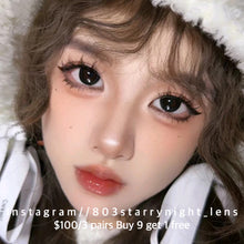 將圖片載入圖庫檢視器 現貨 高光黑🖤 xiyou 黑色 black  14.50mm 年拋 (兩片裝)🎀可預訂請撳度數選項中最下🎀 ✨$100/3對✨