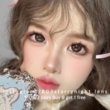 將圖片載入圖庫檢視器 現貨 星野葡萄🍇  af Queen 啡色 黑色 black brown 14.50mm 年拋 (兩片裝)🎀可預訂請撳度數選項中最下🎀 ✨$100/3對✨