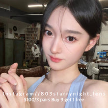 將圖片載入圖庫檢視器 現貨 高光黑🖤 xiyou 黑色 black  14.50mm 年拋 (兩片裝)🎀可預訂請撳度數選項中最下🎀 ✨$100/3對✨