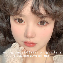 將圖片載入圖庫檢視器 現貨 星野葡萄🍇  af Queen 啡色 黑色 black brown 14.50mm 年拋 (兩片裝)🎀可預訂請撳度數選項中最下🎀 ✨$100/3對✨