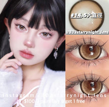 將圖片載入圖庫檢視器 現貨 檸鹽珍寶珠🍋Clamido 啡色Brown 14.50mm 年拋 (兩片裝)🎀可預訂請撳度數選項中最下🎀 ✨$100/3對✨