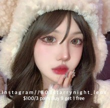 將圖片載入圖庫檢視器 現貨 檸鹽珍寶珠🍋Clamido 啡色Brown 14.50mm 年拋 (兩片裝)🎀可預訂請撳度數選項中最下🎀 ✨$100/3對✨