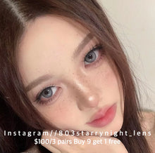 將圖片載入圖庫檢視器 現貨 雲端灰🩶 xiyou灰色 Gray 14.20mm 年拋 (兩片裝)🎀可預訂請撳度數選項中最下🎀 ✨$100/3對✨