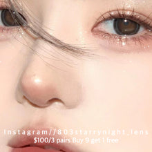 將圖片載入圖庫檢視器 現貨 高光黑🖤 xiyou 黑色 black  14.50mm 年拋 (兩片裝)🎀可預訂請撳度數選項中最下🎀 ✨$100/3對✨