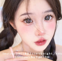 將圖片載入圖庫檢視器 現貨 大波斯菊綠💚💐Xiyou綠色 green14.50mm 年拋 (兩片裝)🎀可預訂請撳度數選項中最下🎀 ✨$100/3對✨