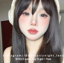 將圖片載入圖庫檢視器 現貨 大波斯菊綠💚💐Xiyou綠色 green14.50mm 年拋 (兩片裝)🎀可預訂請撳度數選項中最下🎀 ✨$100/3對✨