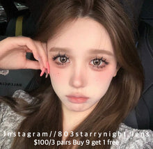 將圖片載入圖庫檢視器 現貨 月光蝶🦋🤎xiyou 啡色 Brown 14.50mm 年拋 (兩片裝)🎀可預訂請撳度數選項中最下🎀 ✨$100/3對✨