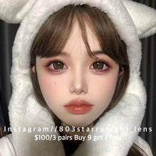 將圖片載入圖庫檢視器 現貨 星野葡萄🍇  af Queen 啡色 黑色 black brown 14.50mm 年拋 (兩片裝)🎀可預訂請撳度數選項中最下🎀 ✨$100/3對✨