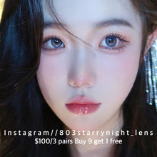 將圖片載入圖庫檢視器 現貨 葡萄醬💜 Ovo 紫色 purple 14.50mm 半年拋 (兩片裝)🎀可預訂請撳度數選項中最下🎀 ✨$100/3對✨