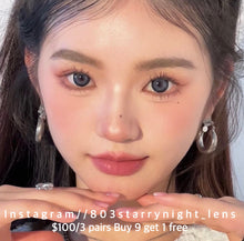 將圖片載入圖庫檢視器 現貨 復古芭比💙 af Queen 藍色Blue 14.50mm 年拋 (兩片裝)🎀可預訂請撳度數選項中最下🎀 ✨$100/3對✨