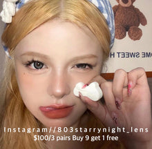 將圖片載入圖庫檢視器 現貨 虎紋鯊🦈🩶 xiyou 灰色 gray14.50mm 年拋 (兩片裝)🎀可預訂請撳度數選項中最下🎀 ✨$100/3對✨