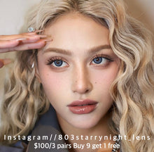 將圖片載入圖庫檢視器 現貨 抹香鯨🐋🩵  xiyou 藍色 BLUE 14.50mm 年拋 (兩片裝)🎀可預訂請撳度數選項中最下🎀 ✨$100/3對✨