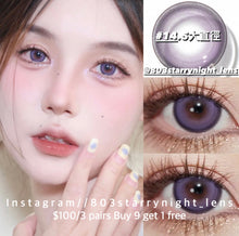 將圖片載入圖庫檢視器 現貨 紫椰烏龍💜  Xiyou 紫色purple 14.50mm 年拋 (兩片裝)🎀可預訂請撳度數選項中最下🎀 ✨$100/3對✨