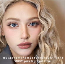 將圖片載入圖庫檢視器 現貨 抹香鯨🐋🩵  xiyou 藍色 BLUE 14.50mm 年拋 (兩片裝)🎀可預訂請撳度數選項中最下🎀 ✨$100/3對✨