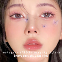 將圖片載入圖庫檢視器 現貨 葡萄醬💜 Ovo 紫色 purple 14.50mm 半年拋 (兩片裝)🎀可預訂請撳度數選項中最下🎀 ✨$100/3對✨