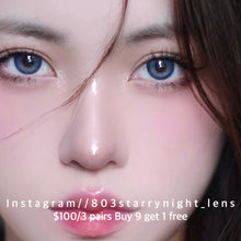 將圖片載入圖庫檢視器 現貨 厭世奶醉 ovo  藍色 灰色 black  gray 14.50mm 半年拋 (兩片裝)🎀可預訂請撳度數選項中最下🎀 ✨$100/3對✨