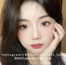 將圖片載入圖庫檢視器 現貨 咖啡珍寶珠☕️🤎 Clamido 啡色 brown 14.50mm 年拋 (兩片裝)🎀可預訂請撳度數選項中最下🎀 ✨$100/3對✨