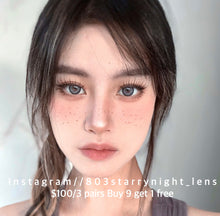 將圖片載入圖庫檢視器 現貨 奶藍灰🩶 xiyou灰色 gray 14.20mm 年拋 (兩片裝)🎀可預訂請撳度數選項中最下🎀 ✨$100/3對✨