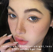 將圖片載入圖庫檢視器 現貨 抹香鯨🐋🩵  xiyou 藍色 BLUE 14.50mm 年拋 (兩片裝)🎀可預訂請撳度數選項中最下🎀 ✨$100/3對✨