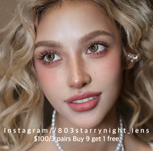 將圖片載入圖庫檢視器 現貨  大金塊💛 啡色 brown 14.20mm 年拋 (兩片裝)🎀可預訂請撳度數選項中最下🎀 ✨$100/3對✨