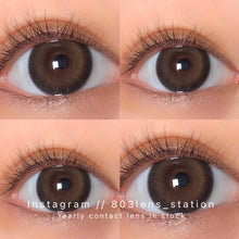 將圖片載入圖庫檢視器 新品預訂✨  流浪夜空 買完不補❗️啡色 黑色 black brown 14.20mm 年拋 (兩片裝) ✨$100/3對✨