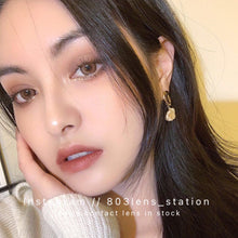 將圖片載入圖庫檢視器 現貨 橙花甜酒 ❗️售完不補 啡色 Brown 14.2mm 年拋(兩片裝)✨$100/3對✨