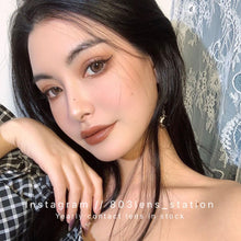 將圖片載入圖庫檢視器 現貨 草莓卷 Lrgood Xiyou粉紅色 Pink 14.5mm 年拋(兩片裝) 🎀可預訂請撳度數選項中最下🎀 ✨$100/3對✨