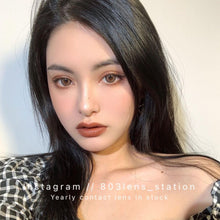 將圖片載入圖庫檢視器 現貨 草莓卷 Lrgood Xiyou粉紅色 Pink 14.5mm 年拋(兩片裝) 🎀可預訂請撳度數選項中最下🎀 ✨$100/3對✨