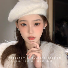 將圖片載入圖庫檢視器 現貨 可可卷 ❗️售完不補 啡色 Brown 14.5mm 年拋(兩片裝)✨$100/3對✨