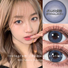 將圖片載入圖庫檢視器 現貨 牛仔藍 Blue Lrgood 14.5mm 年拋(兩片裝)🎀可預訂請撳度數選項中最下🎀 ✨$100/3對✨