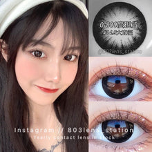 將圖片載入圖庫檢視器 現貨Eyewish/Eyebox大美目 黑色 Black 14.5mm 年拋(兩片裝) 🎀可預訂請撳度數選項中最下🎀 ✨$100/3對✨
