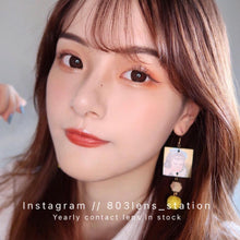 將圖片載入圖庫檢視器 現貨Eyewish /Eyebox 大美目巧 巧克力色 Chocolate 14.5mm 年拋(兩片裝) 🎀可預訂請撳度數選項中最下🎀 ✨$100/3對✨