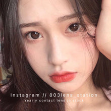 將圖片載入圖庫檢視器 現貨Eyewish /Eyebox 大美目巧 巧克力色 Chocolate 14.5mm 年拋(兩片裝) 🎀可預訂請撳度數選項中最下🎀 ✨$100/3對✨