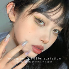 將圖片載入圖庫檢視器 現貨 Ovo 空山基 棕色 Brown 14.0mm 年拋(兩片裝) 🎀可預訂請撳度數選項中最下🎀 ✨$100/3對✨