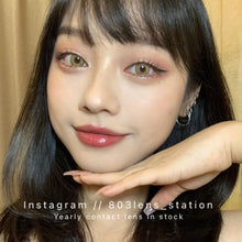 將圖片載入圖庫檢視器 現貨 Ovo 空山基 棕色 Brown 14.0mm 年拋(兩片裝) 🎀可預訂請撳度數選項中最下🎀 ✨$100/3對✨