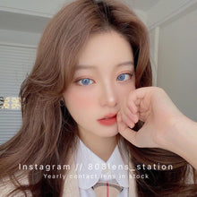 將圖片載入圖庫檢視器 現貨 Ovo 空山基 藍色 Blue 14.0mm 年拋(兩片裝) 🎀可預訂請撳度數選項中最下🎀 ✨$100/3對✨