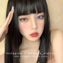 將圖片載入圖庫檢視器 現貨 Ovo 空山基 藍色 Blue 14.0mm 年拋(兩片裝) 🎀可預訂請撳度數選項中最下🎀 ✨$100/3對✨