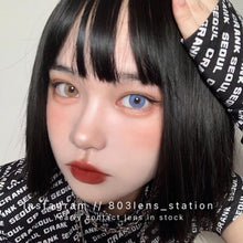 將圖片載入圖庫檢視器 現貨 Ovo 空山基 藍色 Blue 14.0mm 年拋(兩片裝) 🎀可預訂請撳度數選項中最下🎀 ✨$100/3對✨