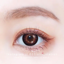 將圖片載入圖庫檢視器 現貨  車厘子  買完不補❗️ 巧克力色 Chocolate 14.5mm 年拋(兩片裝)🎀可預訂請撳度數選項中最下🎀 ✨$100/3對✨