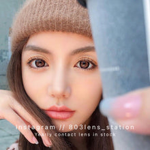 將圖片載入圖庫檢視器 現貨  車厘子  買完不補❗️ 巧克力色 Chocolate 14.5mm 年拋(兩片裝)🎀可預訂請撳度數選項中最下🎀 ✨$100/3對✨