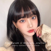 將圖片載入圖庫檢視器 現貨 奶包藍  買完不補❗️藍色 Blue 14.2mm 年拋(兩片裝)✨$100/3對✨